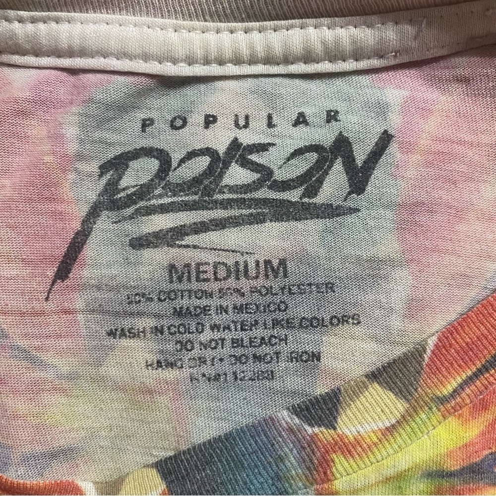 Popular Poison King Tut Egyptian Floral Short Sleeve T Shirt - Picture 3 of 3
